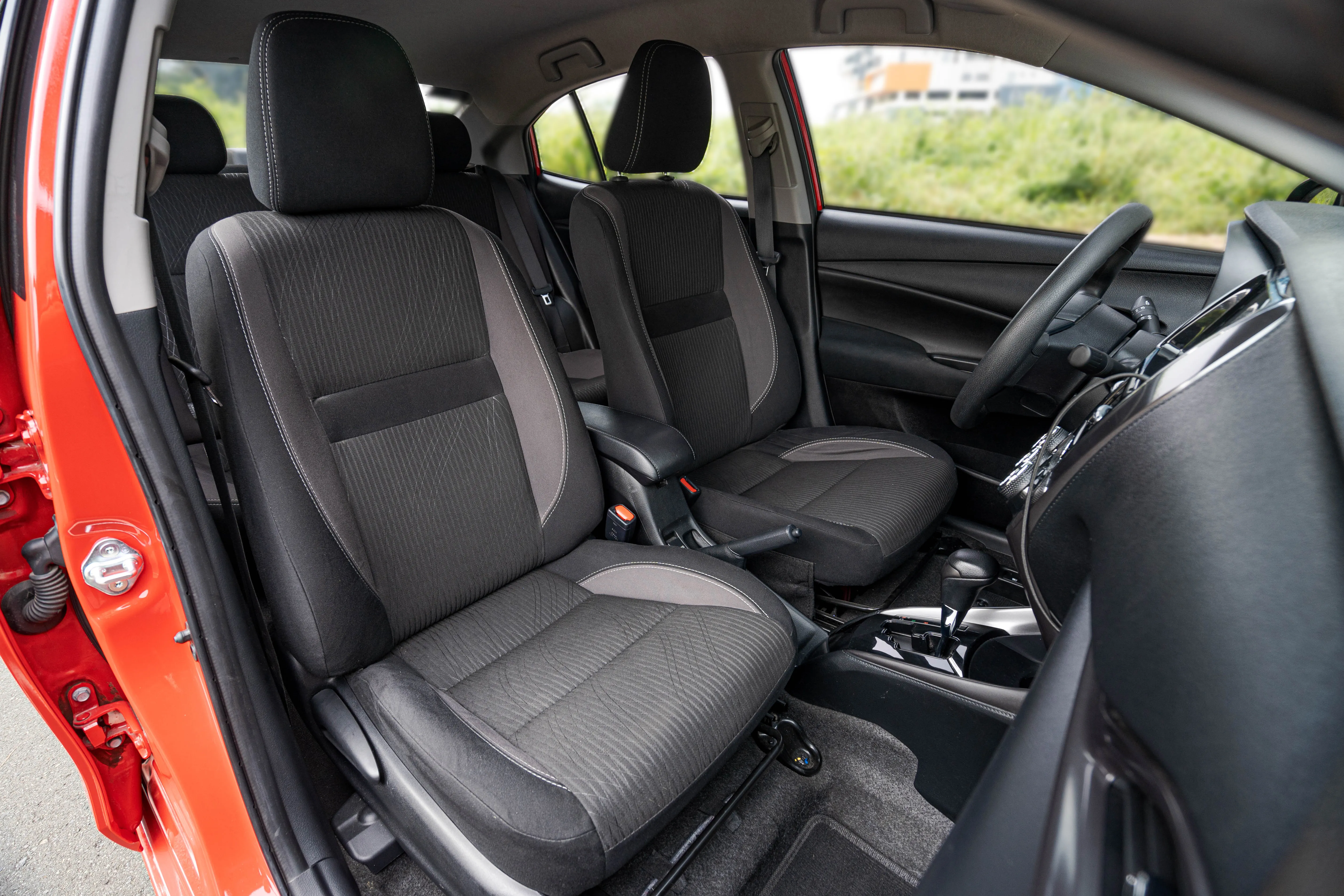 Dashboard and steering wheel